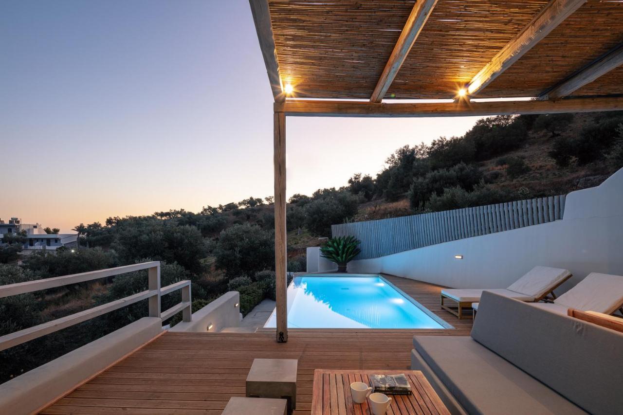 Villa Nissos Plakias Buitenkant foto